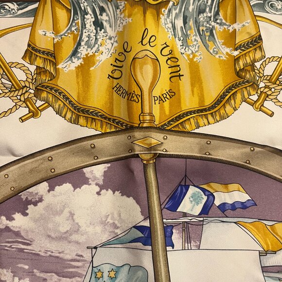 Authentic Hermes Silk Scarf - Picture 7 of 10